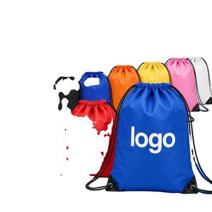 Mochila Grande Casual Plegable Ecológica Unisex con Cordón, Asa Suave, Poliéster Impermeable, Cierre de Cremallera, Bolsa de Almacenamiento Deportiva - Product Image 1