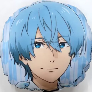 Vendita calda su misura di lino di cotone Anime cuscini a forma speciale per bambini <span class=keywords><strong>stampa</strong></span> digitale floreale trapuntato a strisce durevole - Product Image 3