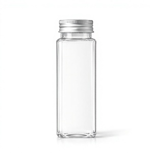 High Quality 500ml PET Virgin <b>Plastic</b> Bottle with 55mm Twist <b>Cap</b> for Milk Tea and Juice - Product Image 1