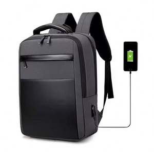 Custom New Designer USB Anti Theft Travel <b>Computer</b> Bag Waterproof 15.6 Inch Business Laptop <b>Backpack</b> for Men - Product Image 4