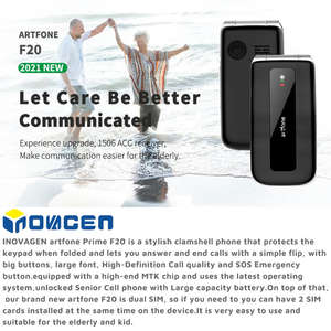 <span class=keywords><strong>Artfone</strong></span> MTK 2G Senior Flip Phone avec S0S Key Speed Dial Charging Cradle/Big Font Big Speaker Long Standby 2.4 ''Big Display - Product Image 2