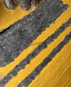 Nastro Decorativo con Frange in Piume di Gallo Naturali per Cappelli da Uomo e Donna, Cappelli da Cowboy, Fedora, Costumi, Accessori per Capelli - Product Image 2