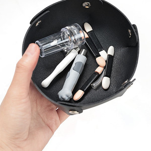 PU Leather Hexagon Folding Nail Storage <b>Box</b> Nail Charms Rhinestone Diamond Jewelry Organizer Case for Beauty Salon <b>Tools</b> - Product Image 4