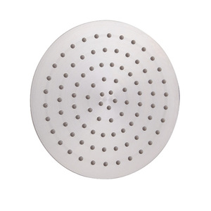 Hemans Rain Shower Head 8 Inch <b>Round</b> <b>Brushed</b> Stainless Steel Top Spray Durable - Product Image 4