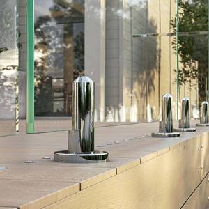 Ringhiera in Vetro Senza Telaio 10-16mm, Balaustra per Balcone, Vetro per Piscina Australia, Recinzione in Vetro con Spigot - Product Image 3