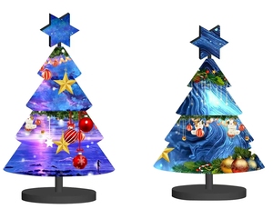 Pantalla LED Personalizada, Pantalla LED Creativa para Interiores, Pantalla HD con Diseño de Árbol de Navidad para Decoración Festiva en Bares - Product Image 3