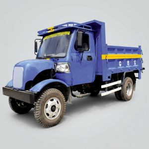 Camión Volquete Azul GBS con Tracción en las Cuatro Ruedas para Minería, Vehículo Compacto de Transporte por Carretera para Sitios Mineros - Product Image 1