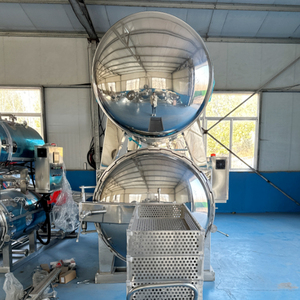 Esterilizador de alimentos de alta presión de acero inoxidable 304 personalizable Autoclave Larga vida útil para embotellado Envasado al vacío - Product Image 4