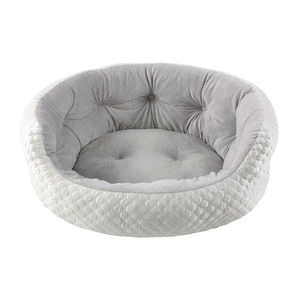Camas redondas baratas personalizadas para perros Cave All Weather Uso de doble cara Cama personalizada de lujo para perros - Product Image 2