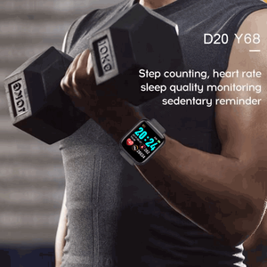 Y68 Smart <b>Watch</b> Screen Sport Hot Selling Reloj Intelligent Smart <b>Watch</b> Y68 Health Fitness Tracker Wristband D20 Smartwatch - Product Image 2