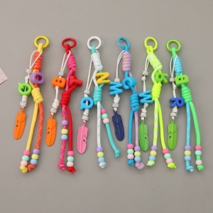 New Nylon Wrist Strap Color Metal Buckle Anti Lost Braided Phone Charm Unisex Colorful Mobile Phone Lanyard Mobile Strap Nylon