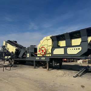 เครื่องบดแบบเคลื่อนที่ติดตั้งบนล้อสำหรับบดหินปูนและหินแม่น้ำ - Product Image 4