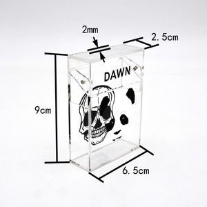 Accesorios para fumar tabaco, funda de acrílico transparente, resistente al agua, 20 Uds. - Product Image 5