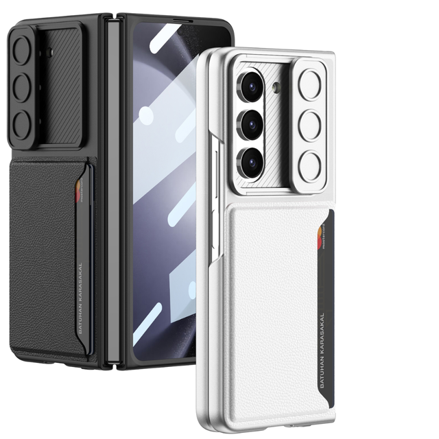 XUTONG Adjustable Shockproof Lens Protection Front Glass Cover Phone Socket Holder for for Z Fold 4 Mobile Phone Case