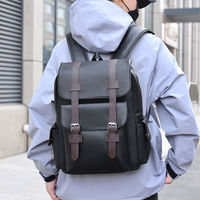 Sac à dos pour homme, sac d'ordinateur portable, sac de voyage décontracté, sac à dos simple et élégant pour étudiant