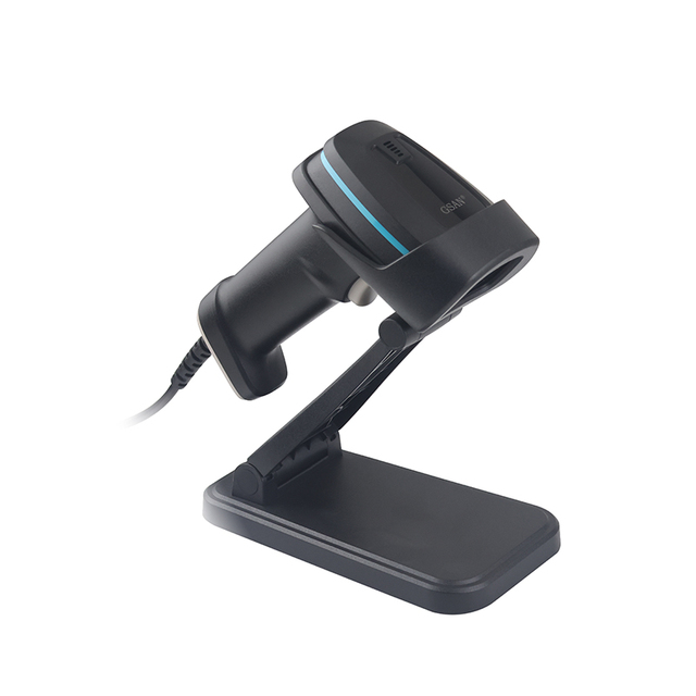 High Speed Scanning Wired USB Barcode Scanner 1D 2D QR Code Reader for Receipt Cash Register Store Available in Stock