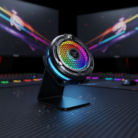 Refroidisseur de téléphone portable F47 avec écran numérique, lumière RGB, dissipation de chaleur pour smartphone, support de bureau
