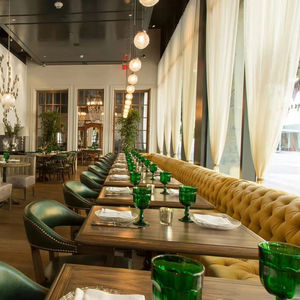 Mesa de Bar de madera de hotel de lujo con taburetes, cabina de restaurante, cubierta de asiento y tiendas de patio <span class=keywords><strong>cerca</strong></span> de mí - Product Image 2