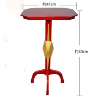 Table flottante de magie professionnelle, avec boîte anti-gravité et porte-bougie pour spectacle de magie, 2 pièces