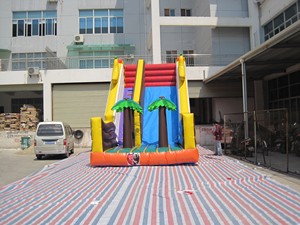 สไลเดอร์เป่าลมแบบแห้งพร้อมผ้าเคลือบ PVC สำหรับใช้งานได้หลากหลาย - Product Image 2