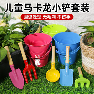 Ensemble de pelles à sable pour enfants, outils de plage en plastique pour creuser la terre et le sable, de 2 à 4 ans, jeu en plein air unisexe - Product Image 2