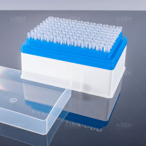 Embouts de pipette transparents 200uL de haute qualité avec stockage <span class=keywords><strong>SBS</strong></span> dans Rack Match pour Tecan - Product Image 4