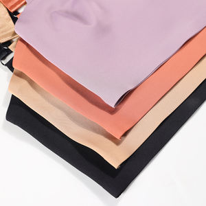 ODM/OEM Camiseta Sin Mangas Con Para Mujer Bralette sans couture en soie glacée soutien-gorge haut court pour femmes - Product Image 4