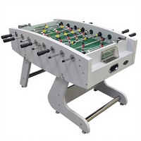 Table de football pliable de haute qualité, jeu de table de football à deux joueurs, jeu d'interaction