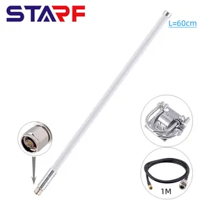 3dbi 5,8dbi 8dbi 10dbi 868MHz 915MHz Lora Ngoài Trời IP67 Sợi Thủy Tinh Antenna N Nam Nối