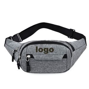 Riñonera Oxford con Logotipo Personalizado, Riñonera con Cierre y Cinturón Deportivo Ajustable, Impermeable, para Correr y Montar a Caballo - Product Image 1