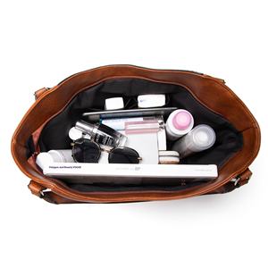 Bolso de Hombro Retro para Mujer, Tipo Bandolera, Material PU, Impermeable, con Cierre, Forro de Poliéster, Venta al Por Mayor de Fábrica - Product Image 5