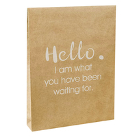 Enveloppes postale en kraft pour vêtements de bébé, pièces, emballage écologique, avec gousset