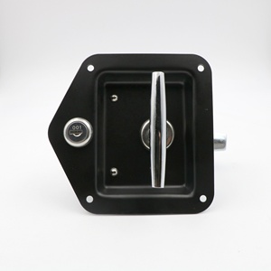 De acero inoxidable caja de acero de <span class=keywords><strong>la</strong></span> herramienta llave plegable Mango en T pestillo del remolque del camión de bloqueo - Product Image 2