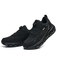 Zapatos de trabajo de seguridad para hombre, zapatillas con punta de acero antigolpes, suela exterior de EVA antipinchazos, botas protectoras ligeras