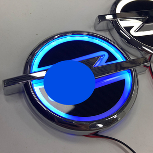 Dc 12V 5D xe huy hiệu chiếu sáng <span class=keywords><strong>LED</strong></span> ánh sáng tự động biểu tượng đèn xe biểu tượng cho Opel Trắng Đỏ Xanh - Product Image 4