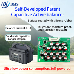 맞춤형 고전류 3A 액티브 배터리 밸런서 (6S-8S LFP/리튬/나트륨 이온용) 초저전력 소비 및 자가 전원 공급 - Product Image 3