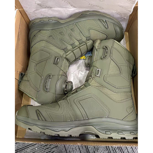 Botas tácticas de exterior DF ESDY 665 de caña alta, deportivas, para senderismo, con absorción de impactos, para escalada, resistentes al desgaste, con cierre rápido. - Product Image 1