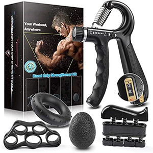 Kit d'entraînement de force réglable en silicone avec compteur intelligent, pince de préhension et étireur de doigts <span class=keywords><strong>GOCHA</strong></span> GC-3105 Durable - Product Image 4