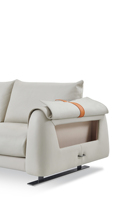Minimalist isches Design Home Interior Italienisches Leder Modulares Sofa Bequeme Wohnzimmer möbel Villa Apartment Lounge Sofa Set