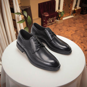 รองเท้าหนังแท้ผู้ชาย สไตล์อ็อกซ์ฟอร์ดคลาสสิก ปี 2026 ระบายอากาศได้ดี ซับในนุ่ม พื้นยางกันลื่น เหมาะสำหรับใส่ทำงานและงานแต่งงาน - Product Image 1