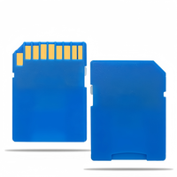 Adaptateur de carte TF vers SD en gros avec logo OEM, en ABS, personnalisé pour appareil photo et ordinateur portable