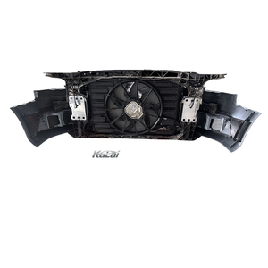 สำหรับรถยนต์ <span class=keywords><strong>Audi</strong></span> A4 รุ่น B9/B8 ปี 2008-2024 ชุดกันชนหน้าประกอบด้วยกระจังหน้า, หม้อน้ำ, พัดลม และกันชนรถยนต์คุณภาพสูง - Product Image 6