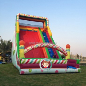 Bơm hơi khổng lồ trượt kẹo colour khinh khí cầu trượt bơm hơi cho thương mại - Product Image 2