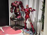 Estatua de Resina Personalizada de Iron Man MK7 a Escala 1/2 (110 cm), Figura de Acción Coleccionable de Marvel Avengers para Decoración de Interiores