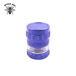 Molinillo de hierbas de aleación de aluminio Joli, Base de vidrio con luz Led, accesorios para fumar, tabaco, <span class=keywords><strong>4</strong></span> piezas, 63 * H83MM, tienda de humo - Product Image 6