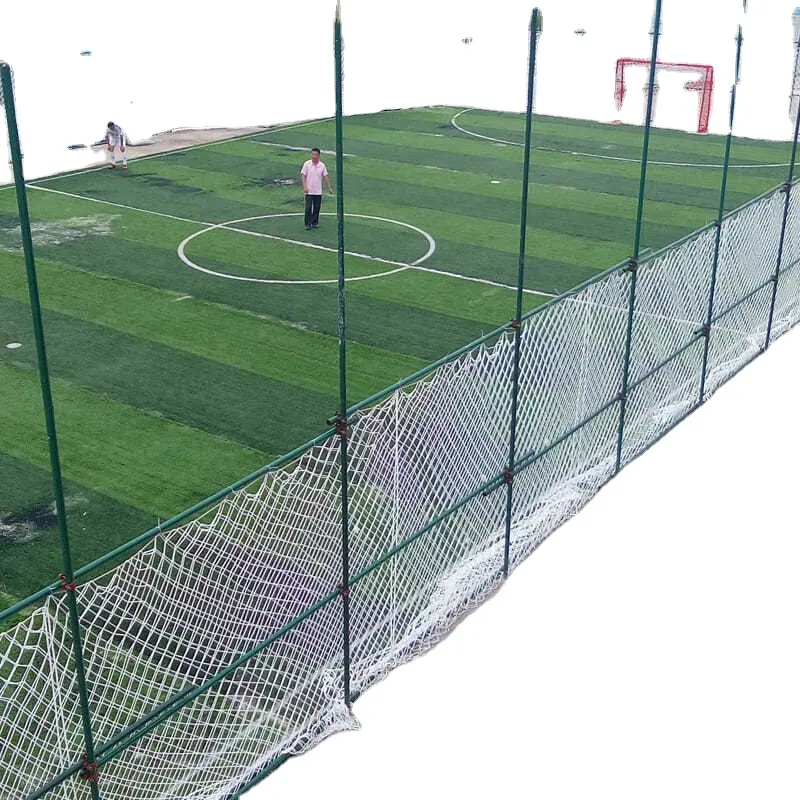 HDPE รั้วสุทธิสำหรับสนามเด็กเล่นกลางแจ้งฟุตบอล