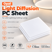 Plaque diffuseur en polycarbonate PC pour éclairage LED, lampe de plafond