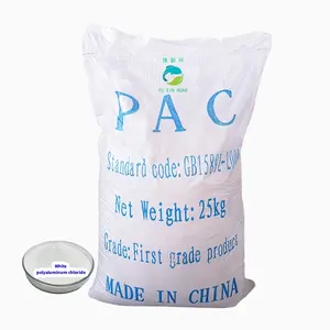 Hot Sale Export Quality Raw Materials High Purity Poly Aluminum Chloride PAC 30% As Industrial Cleaning Chemical