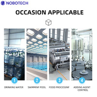Analizador de Ozono Disuelto en Línea NOBO DOZ-7600, 0-20mg/L, Alta Precisión, 4-20mA RS485, para Tratamiento de Agua Purificada