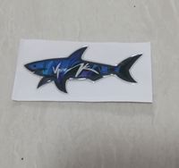 Autocollants de requin écologiques personnalisés et tendance, Flag Gertrude CP Jul Omerta Vrunk Paul et autocollant Paul and Shark